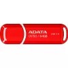 USB atmintinė ADATA DashDrive UV150 64 GB, USB Type-A 3.2 Gen 1, raudona, dangtelio dizainas
