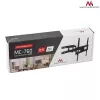TV sieninis laikiklis MACLEAN MC-760 32–55 colių televizoriams, plieninis, VESA iki 400x400, 30 kg, juodas, 9,6–44,8 cm