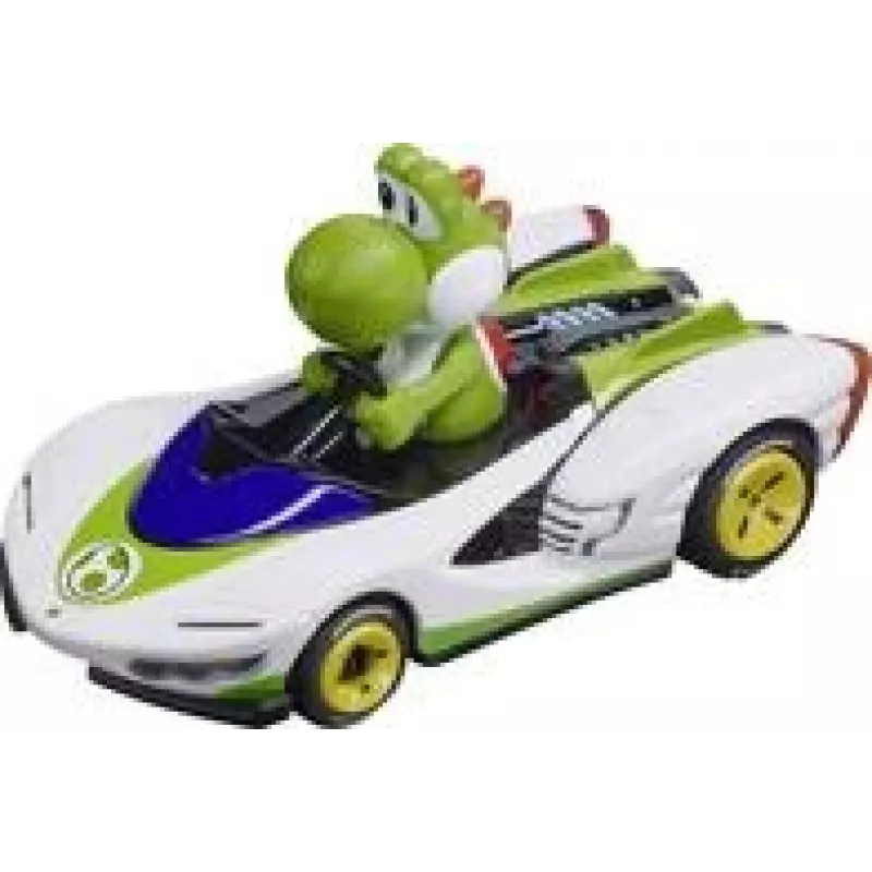Slot car CARRERA GO!!! Nintendo Mario Kart P-Wing Yoshi 1:43 mastelis