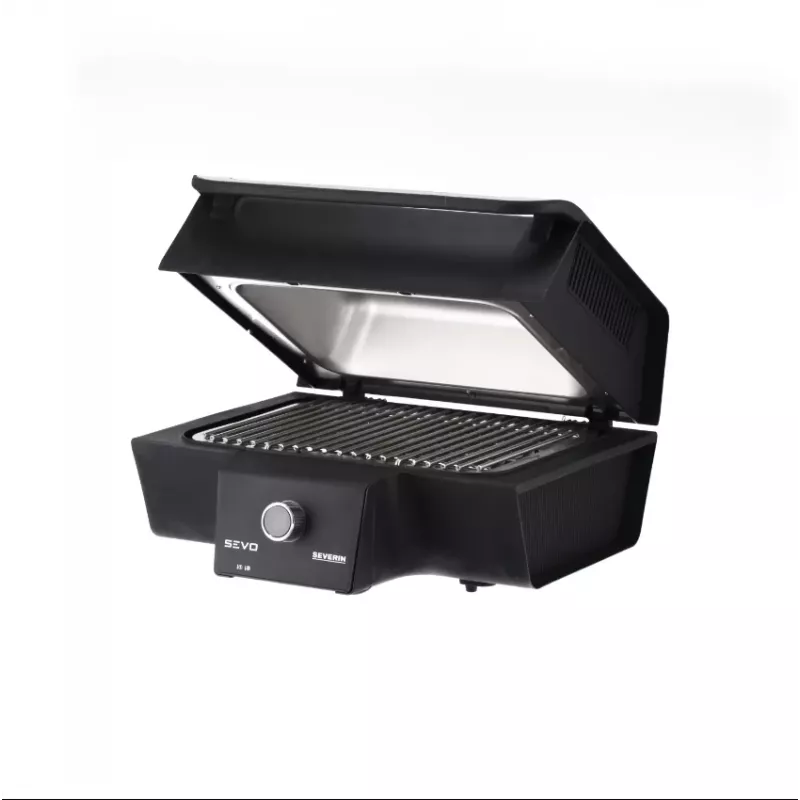 Stalinis elektrinis grilis Severin PG 8138 3000 W juodas nerūdijantis plienas