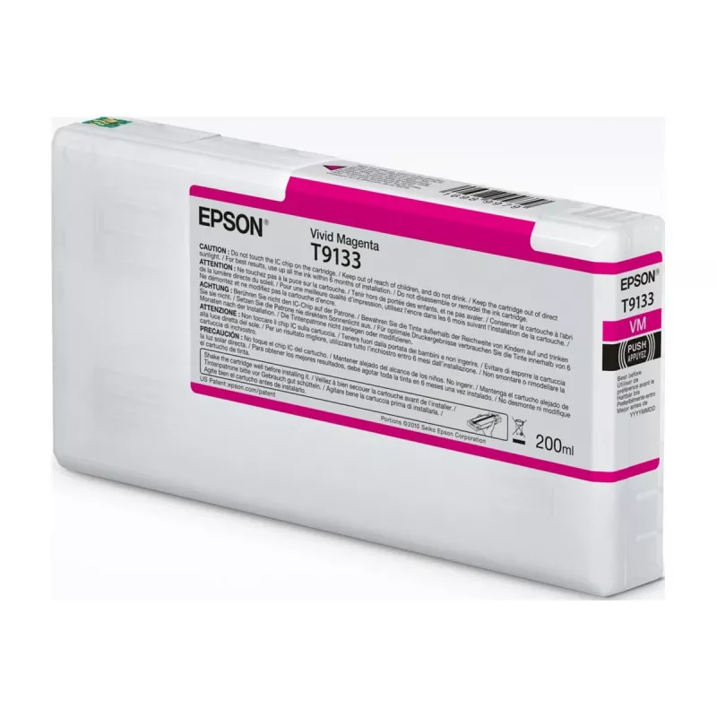 Rašalo kasetė Epson T91330N Vivid Magenta – Originali Epson T91330N, Vivid Magenta