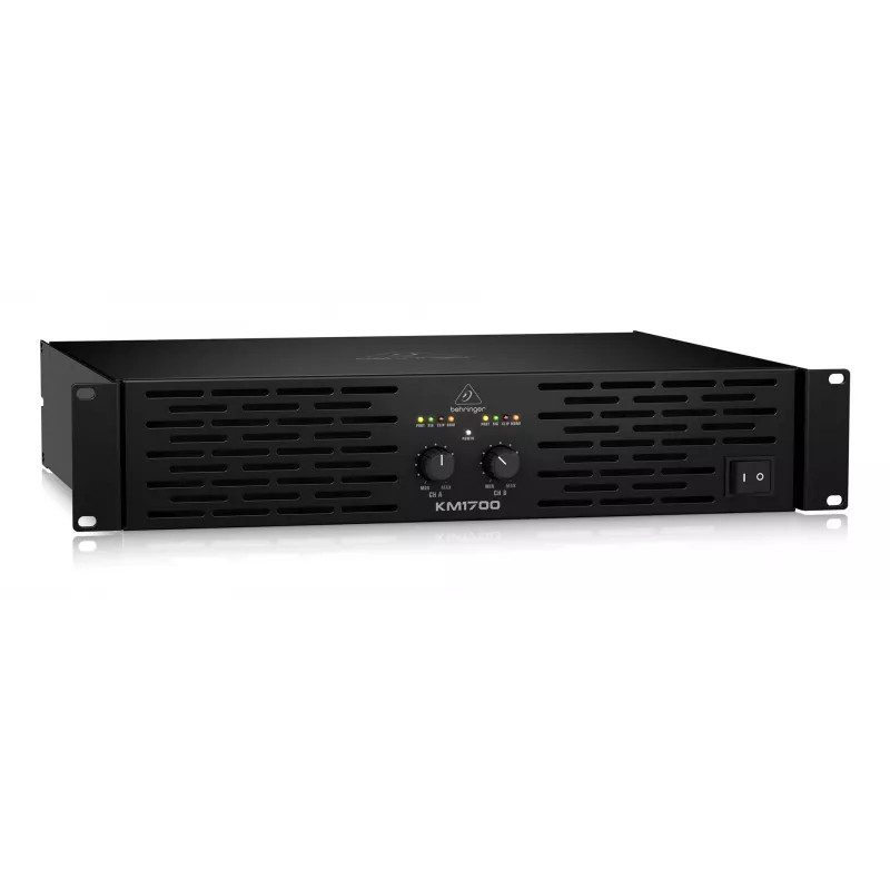 Behringer KM1700 garso stiprintuvas, skirtas scenai / pasirodymams, juodas