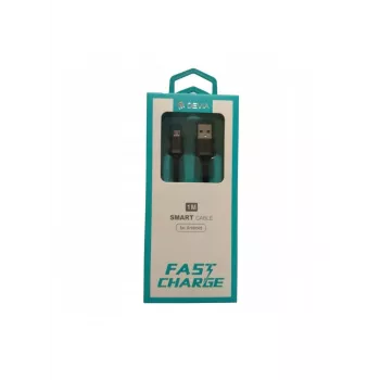 USB įkrovimo laidas Devia Micro Smart Series V2 5V 2.1A 1 m, juodas