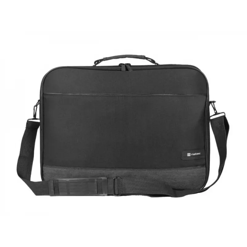 NATEC Impala 2 39,6 cm (15,6 inch) Messenger dėklas Juoda, Pilka