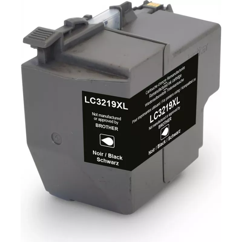 freecolor Kasetė Brother LC3219XL juoda perdirbta - perdirbta - suderinama