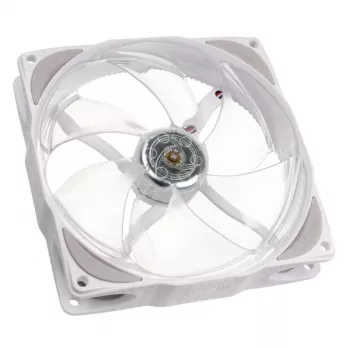 Fan Noiseblocker B12X-PS Kompiuterio korpuso ventiliatorius 12 cm Baltas
