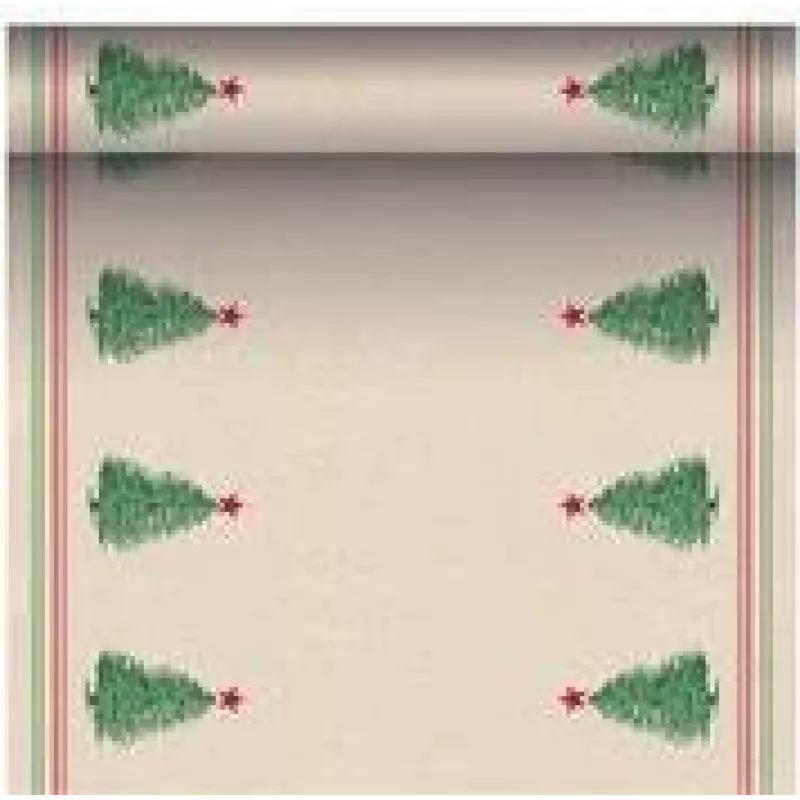 PAPSTAR staltiesė Christmastree with Star 89780 Įvairiaspalvė 40,0 cm x 3,0 m (89780)