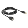 DeLOCK USB2.0-B laidas 2 m USB B juodas