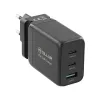 Sieninis pakrovėjas Tellur TLL151451 65W, 3 prievadai (2x USB-C, 1x USB-A)
