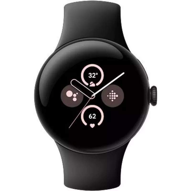Google Pixel Watch 2 AMOLED 41 mm Skaitmeninis jutiklinis ekranas 4G Juodas WLAN GPS (GA05025-DE)