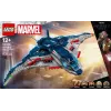 LEGO Quinjet konstruktorius 76325 — Marvel, 1131 detalė, 5 minifigūrėlės, nuo 12 metų, 280×450×300 mm
