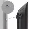 TV grindų stovas MACLEAN MC-494 32–70 colių televizoriams, VESA iki 400×400 mm, maks. apkrova 40 kg, pakreipimas 70°