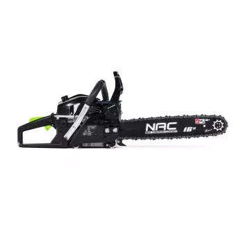 Benzininis grandininis pjūklas NAC CST45-40-02AC, 45 cm³, 1,9 kW (maks. 2,4 kW), 40 cm kreipiamoji juosta, 66 grandys, 1,5 mm grandinė