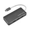SilverStone SST-EP14C - USB 3.1 Type-C Gen1 į HDMI, 3x USB 3.1 Gen 1 Type-A, 1x USB 3.1 Gen 1 Type-C (PD 2.0 krovimas) (SST-EP14C)
