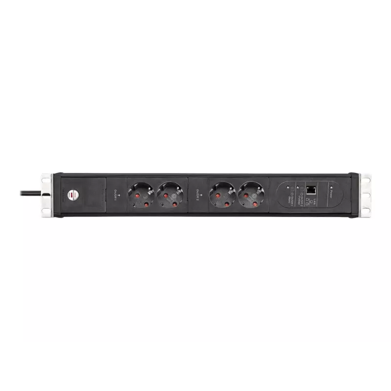 Brennenstuhl Premium-Web-Line V3 IP valdomas maitinimo lizdas, 4 lizdai, Ethernet, 3 m (1156057984)