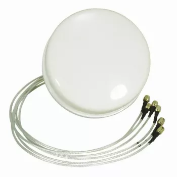 ALLNET antena 2,4/5 GHz 4dBi DualBand Spatial Diversity MIMO lubinė/dekinė antena HG2458-4SDC-RSP