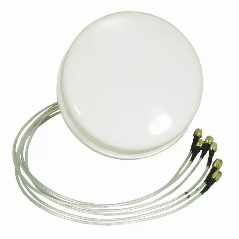 ALLNET antena 2,4/5 GHz 4dBi DualBand Spatial Diversity MIMO lubinė/dekinė antena HG2458-4SDC-RSP