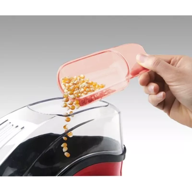 Popcorn popper Taurus 968375000 S7600343 — 1100 W, permatomas dangtis, 3 min. paruošimas