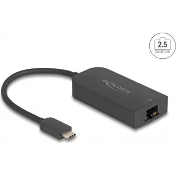Docking Station DeLOCK 66046 USB 3.2 Gen 1 Type-C Juoda Ethernet 2.5G