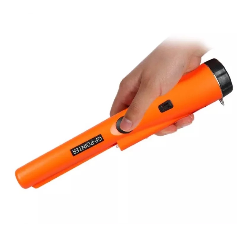 Rankinis metalo detektorius Extralink GP-Pointer SA-980 oranžinis — tikslus zondas smulkiems metaliniams objektams aptikti
