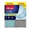 Valymo šluostė VILEDA Pro Clean universali su aktyviais fermentais, pilka, pakuotėje 2 vnt., skalbiama mašina