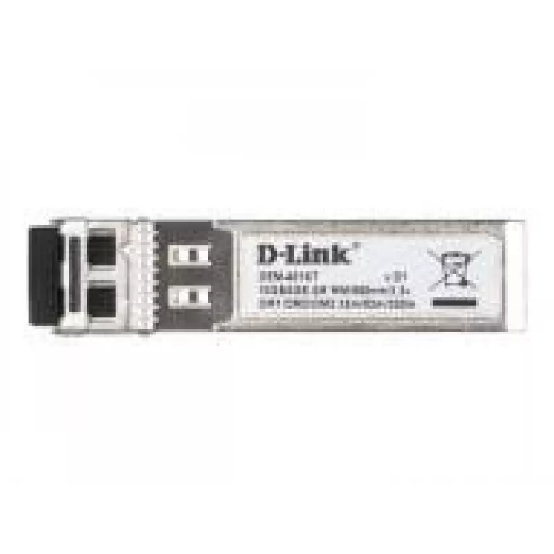 D-Link 10GBase-SR SFP+ siųstuvas-imtuvas, 80/300 m, šviesolaidis, 10000 Mbit/s, SFP+, LC, 50/125, 62.5/125 µm, SR