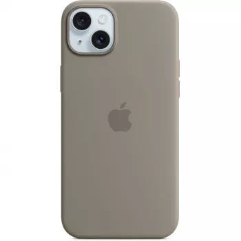 Silikono dėklas Apple iPhone 15 Plus MagSafe molio spalvos