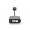 Assmann DisplayPort adapter cable. DP - DVI (24+5) M/F. 0.15m.w/interlock. DP 1.1 compatible. UL. bl. w/o shielding. 32AWG (AK-340409-001-S)