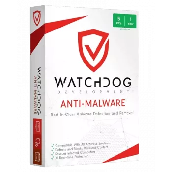 Watchdog Anti-Malware 5PC 1Year EURO Only