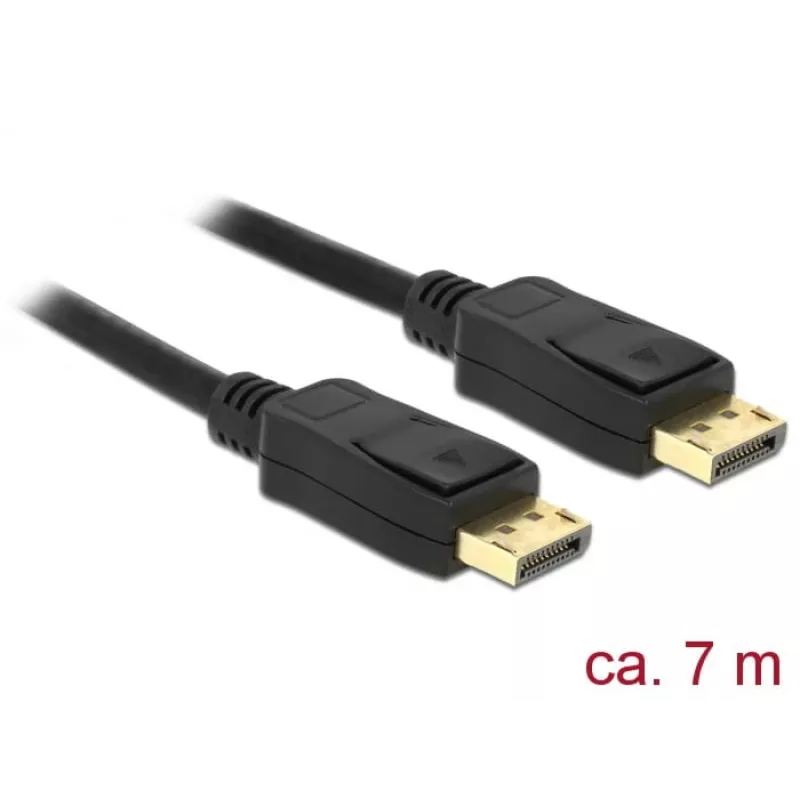 DisplayPort kabelis DeLOCK 84860 7 m Juoda