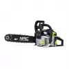 Benzininis grandininis pjūklas NAC CST45-40-02AC, 45 cm³, 1,9 kW (maks. 2,4 kW), 40 cm kreipiamoji juosta, 66 grandys, 1,5 mm grandinė
