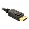 DisplayPort kabelis DeLOCK 82423 1m kištukas-kištukas juodas