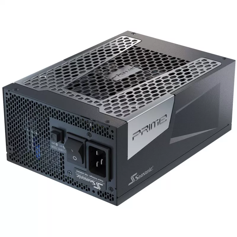 Seasonic Prime TX-1600, 80 PLUS Titanium maitinimo blokas, modulinis, ATX 3.0, PCIe 5.0 - 1600 W