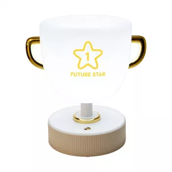 Vaikiškas naktinis šviestuvas Superfire W-006 LED, maitinamas baterijomis, nešiojama lovos lempa