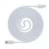 USB-C į Lightning kabelis Devia Smart Series PD 18W — baltas, MFi sertifikuotas