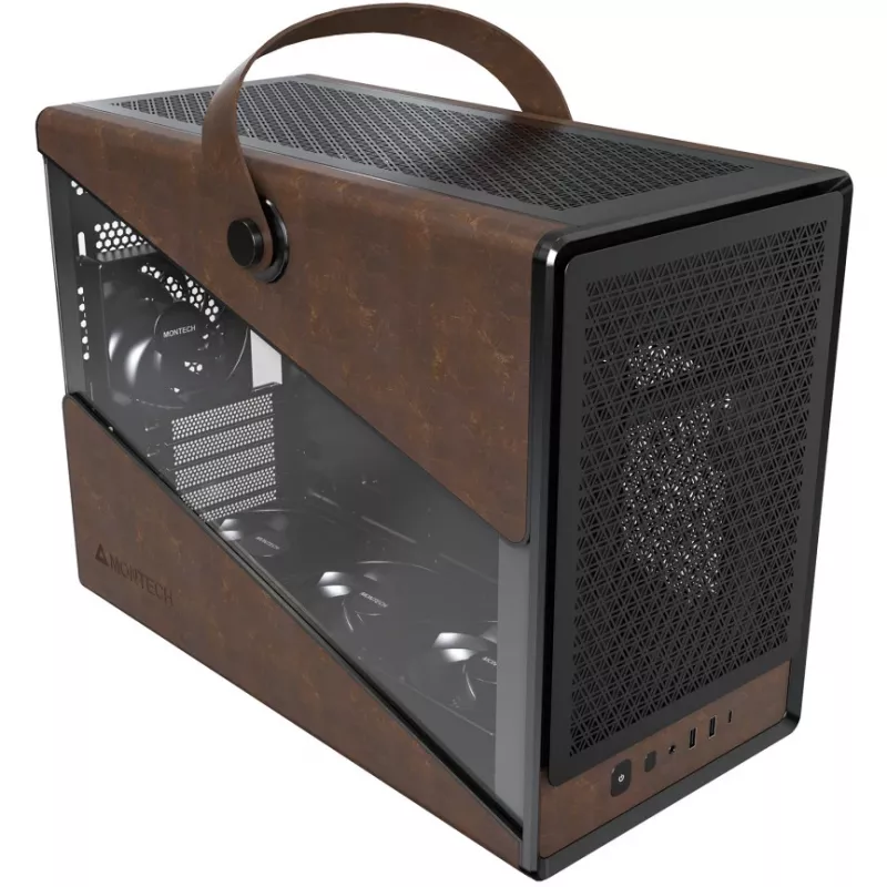 PC korpusas Montech Heritage PRO Midi Tower juodas