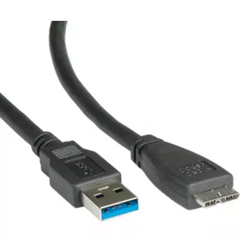 ROLINE USB laidas - Micro-USB Type B (M) į USB Type A (M)
