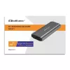 Qoltec 52271 saugojimo diskų dėklas SSD dėklas Pilka M.2