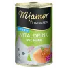 Skystas kačių skanėstas Miamor MIAMOR Trinkfein Kitten Vitaldrink su vištiena 135 ml, be grūdų, skystas mėsingas skanėstas