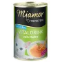 Skystas kačių skanėstas Miamor MIAMOR Trinkfein Kitten Vitaldrink su vištiena 135 ml, be grūdų, skystas mėsingas skanėstas