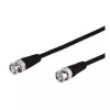 Wentronic Goobay BNC jungiamasis kabelis, juodas, 1 m - BNC kištukas > BNC kištukas (50272)