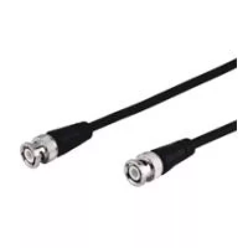 Wentronic Goobay BNC jungiamasis kabelis, juodas, 1 m - BNC kištukas > BNC kištukas (50272)