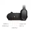AVer F50+ dokumentų kamera Juoda 25.4 / 3.2 mm (1 / 3.2) CMOS USB 2.0