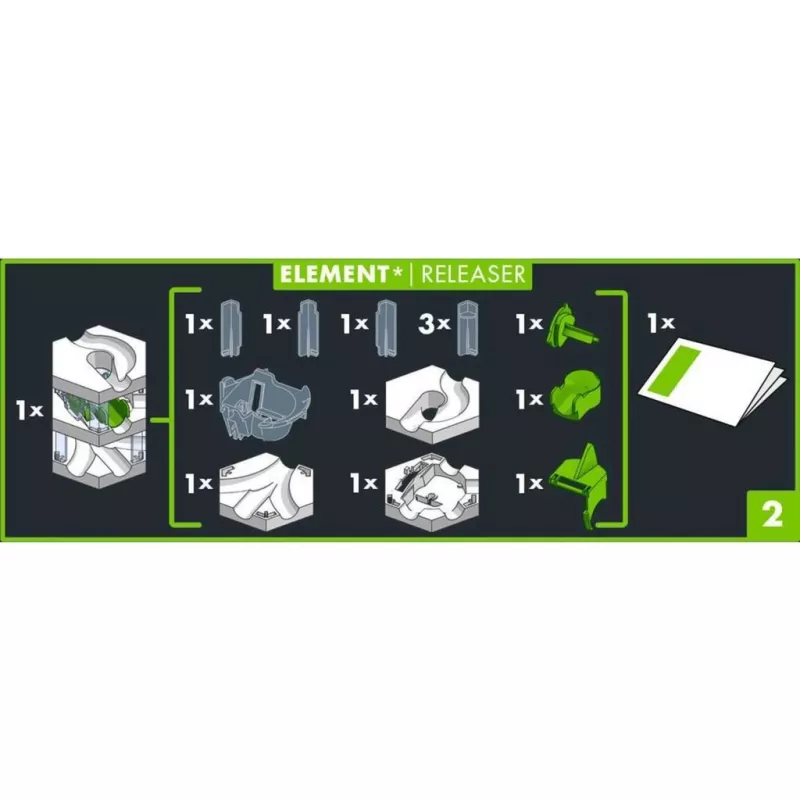 Ravensburger GraviTrax PRO elementas Releaser žaislinis rutuliukų bėgis (27486)