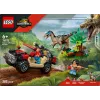 Konstruktorius LEGO Jurassic World 76972 Raptor Off-Road Escape, 285 vnt., 2 minifigūrėlės, amžius 6+
