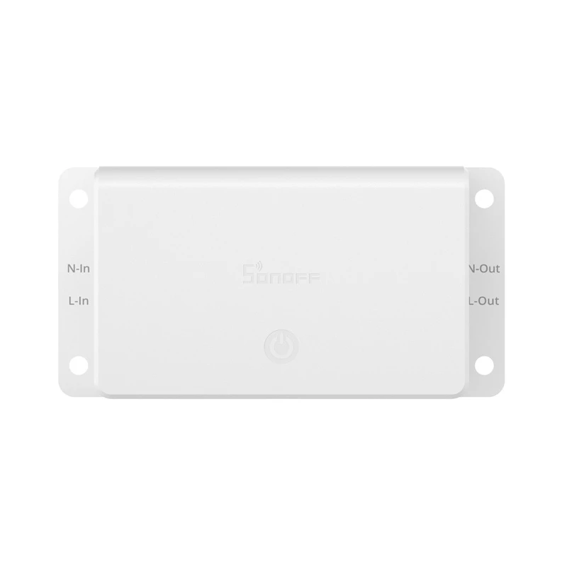 Išmanusis Wi‑Fi jungiklis Sonoff Basic R5 Gen5 10A Matter — vieno kanalo relė namų automatikai
