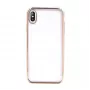 Apsauginis minkštas TPU dėklas Devia, skirtas iPhone XS Max, auksinės apdailos