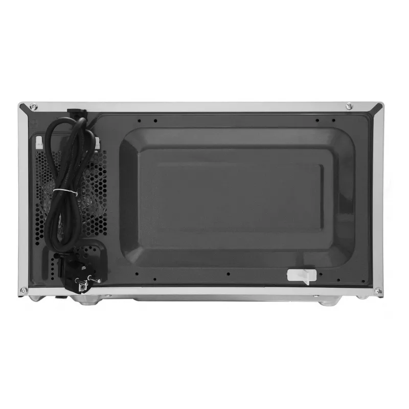 Amica AMGF20M1GS mikrobangų krosnelė Pastatoma Grilio mikrobangų krosnelė 20 L 700 W Juoda, Sidabrinė