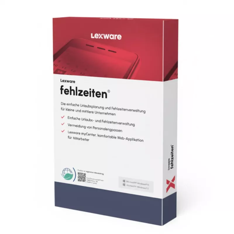 Lexware fehlzeiten 2026 Finansinė analizė 1 licencija (-os)