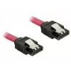 SATA laidas DeLOCK 82677 0.5m Raudonas